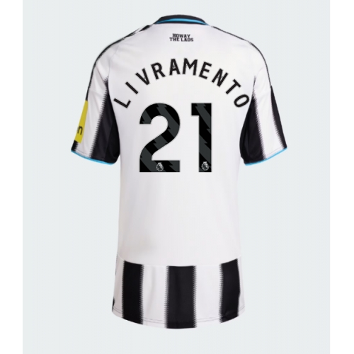Billige Fotballdrakt Newcastle United Tino Livramento #21 Replika Hjemmedrakt Dame 2025-26 Kortermet Billige Fotballdrakt Newcastle United Tino Livramento #21 Replika Hjemmedrakt Dame 2025-26 Kortermet